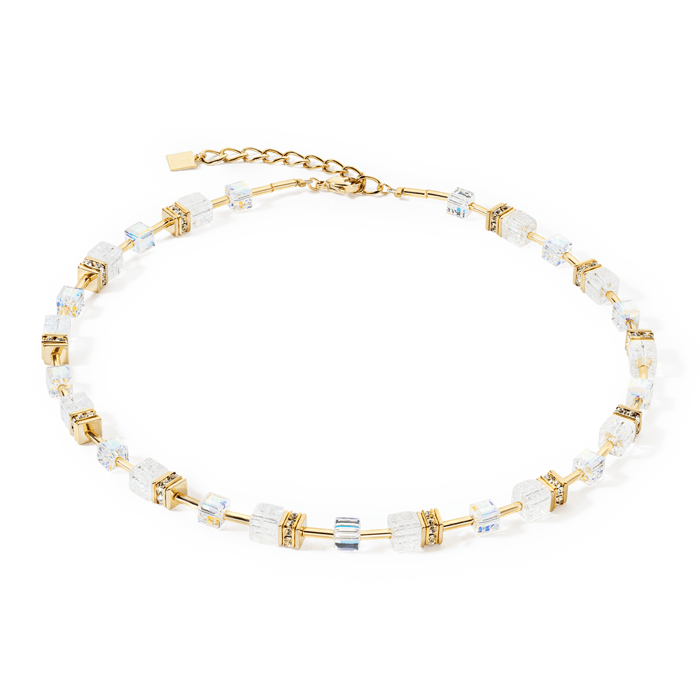 
                      
                        NKL White GeoCube Iconic Necklace
                      
                    