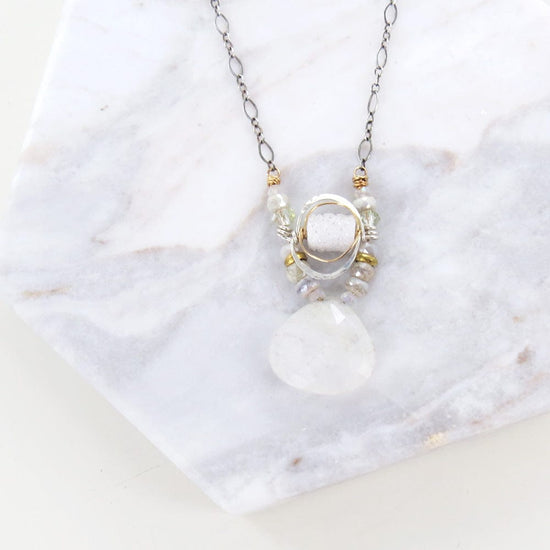 NKL WHITE MIX NECKLACE