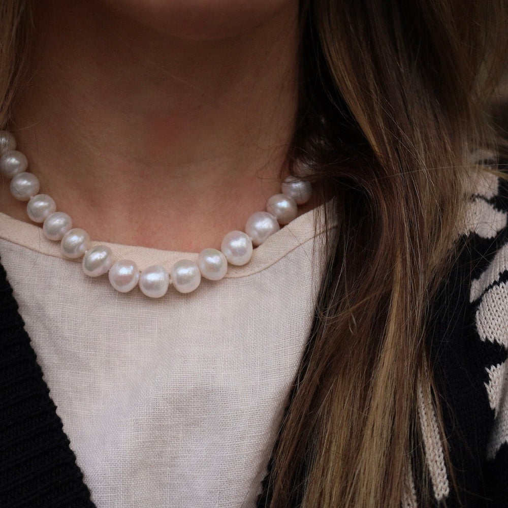 
                      
                        NKL White Pearl Necklace
                      
                    