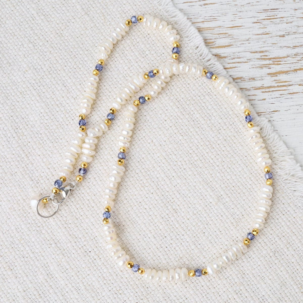 
                      
                        NKL White Pearl Necklace
                      
                    