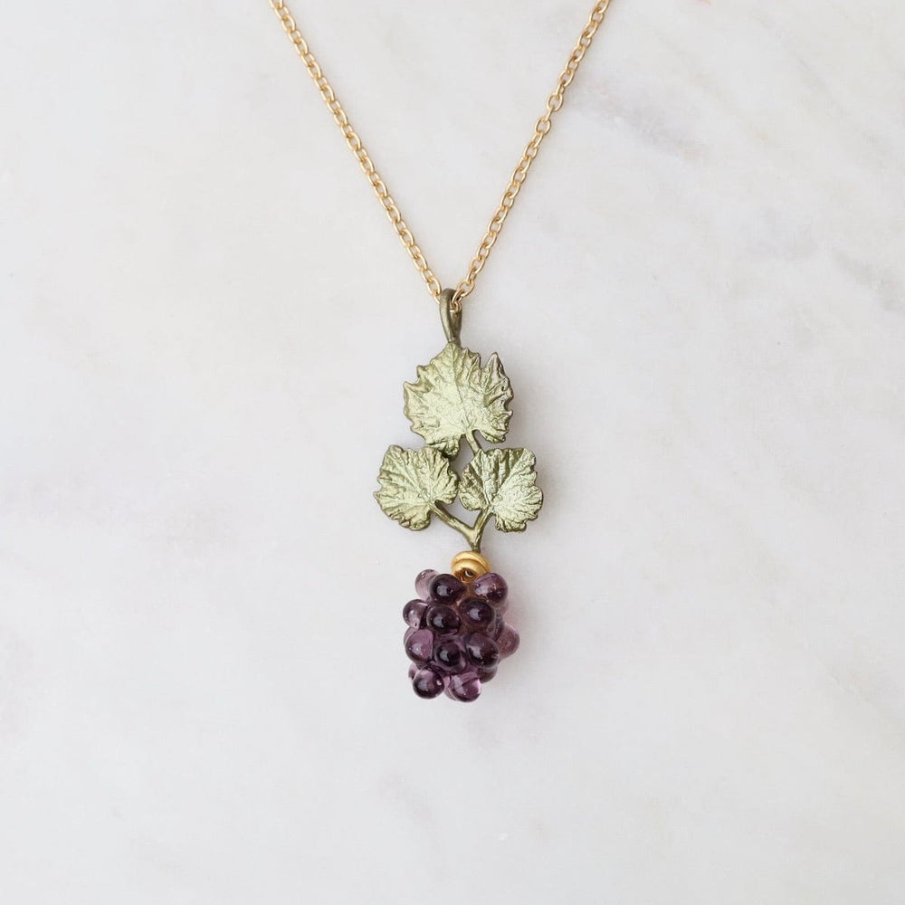 NKL Wild Grape Vine Dainty Pendant Necklace