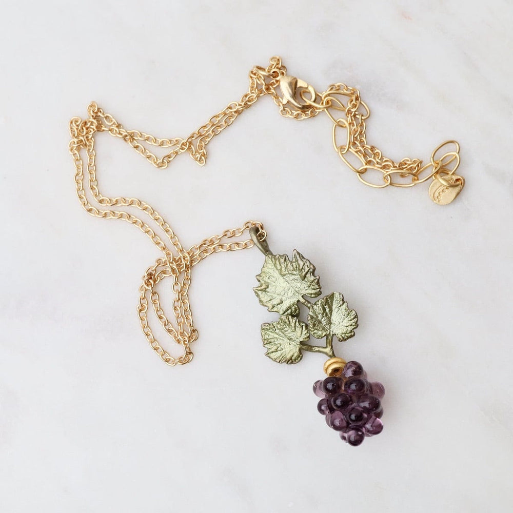 
                  
                    NKL Wild Grape Vine Dainty Pendant Necklace
                  
                