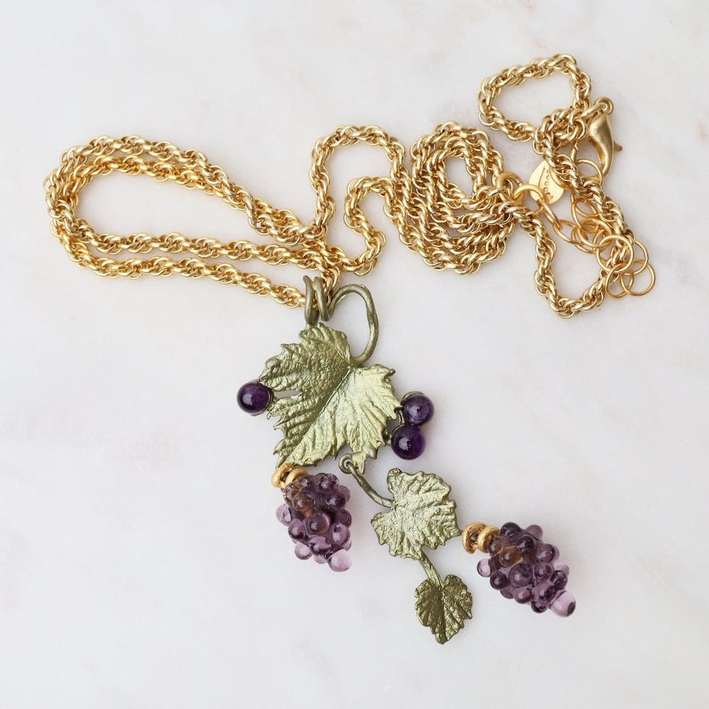 
                      
                        NKL Wild Grape Vine Pendant Necklace
                      
                    