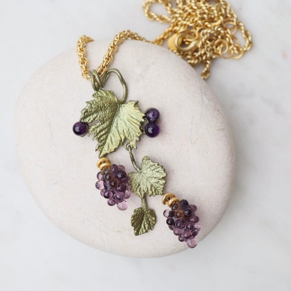 
                      
                        NKL Wild Grape Vine Pendant Necklace
                      
                    