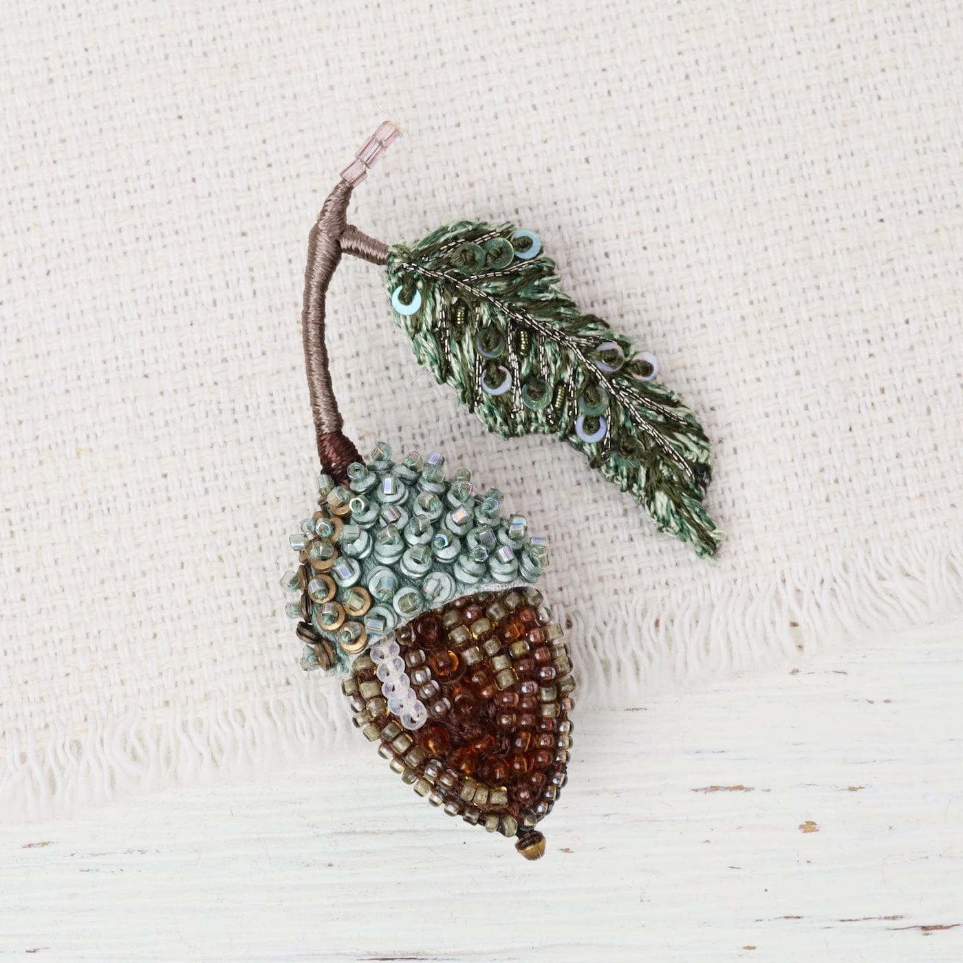 PIN Acorn Brooch Pin