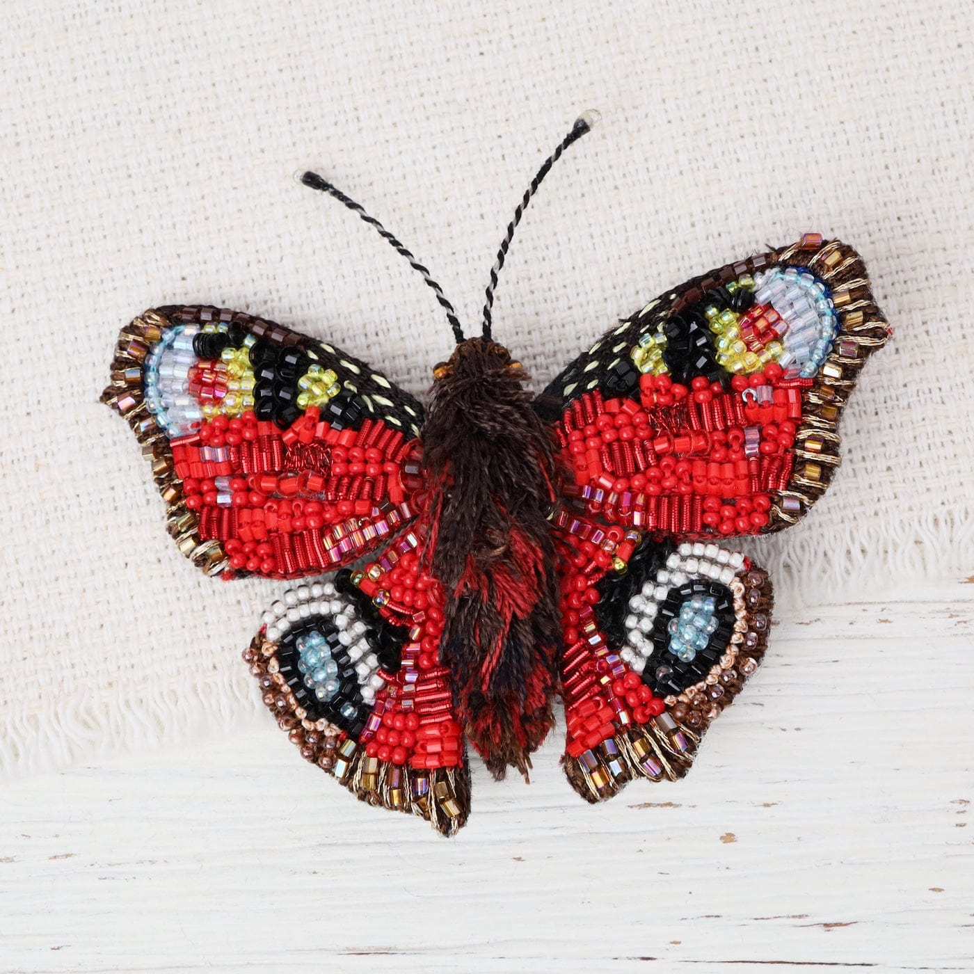 PIN Anglais Peacock Butterfly Brooch Pin