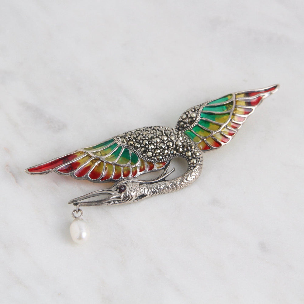 
                      
                        PIN Art Nouveau Flying Crane Pin
                      
                    