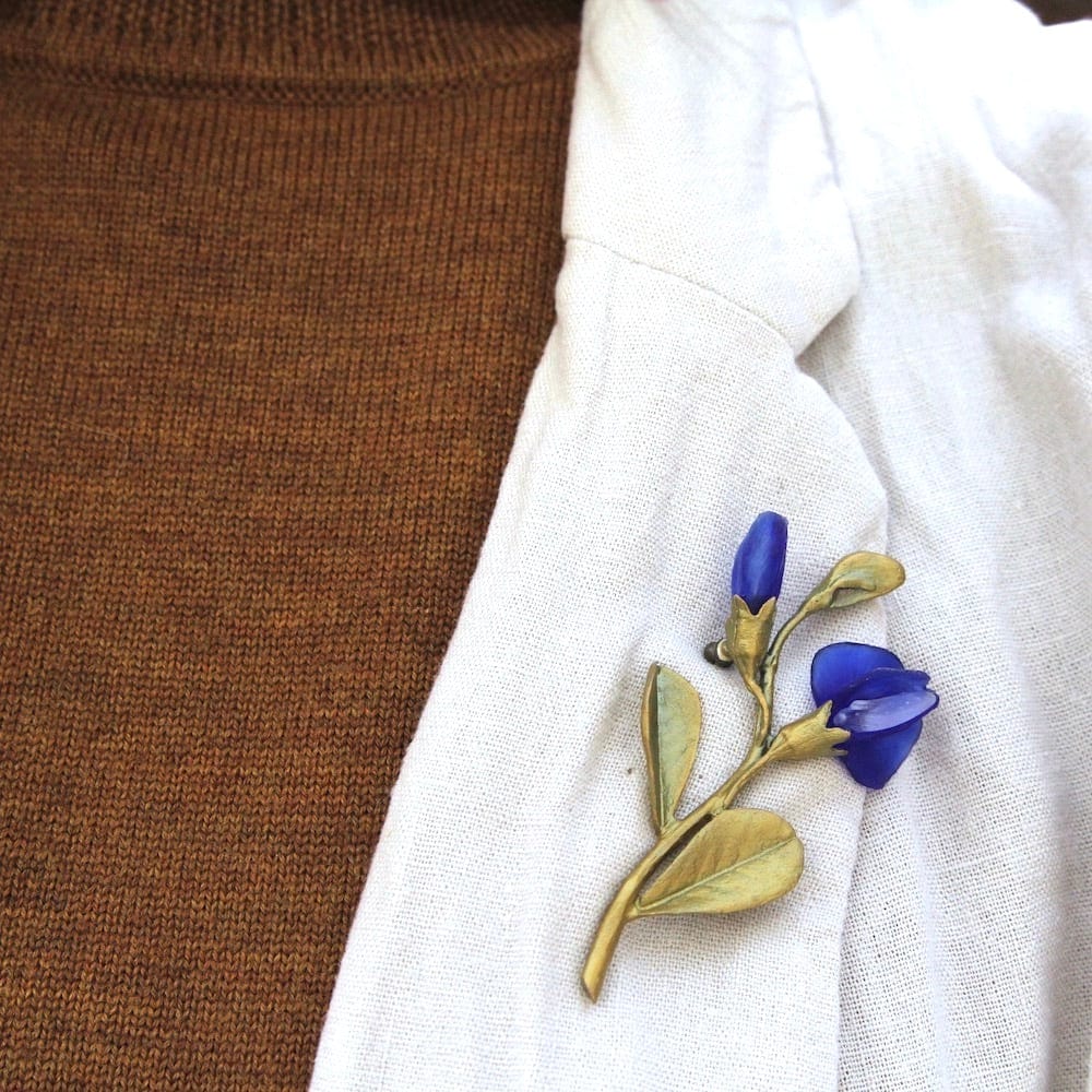 PIN Blue False Indigo Pin