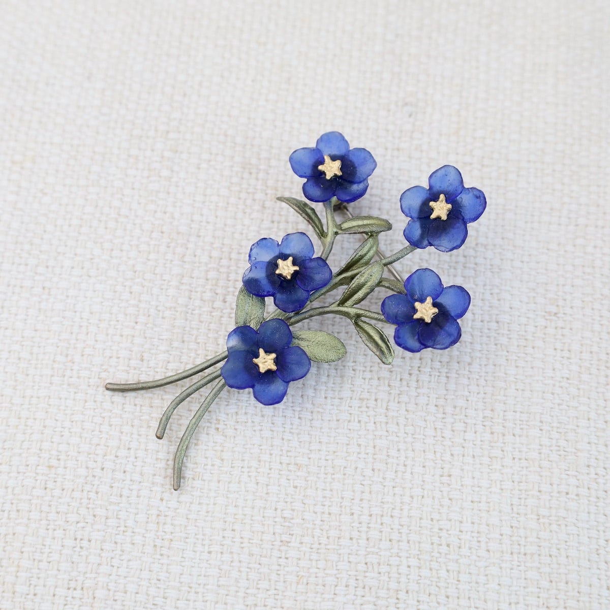 PIN Blue Violet Brooch