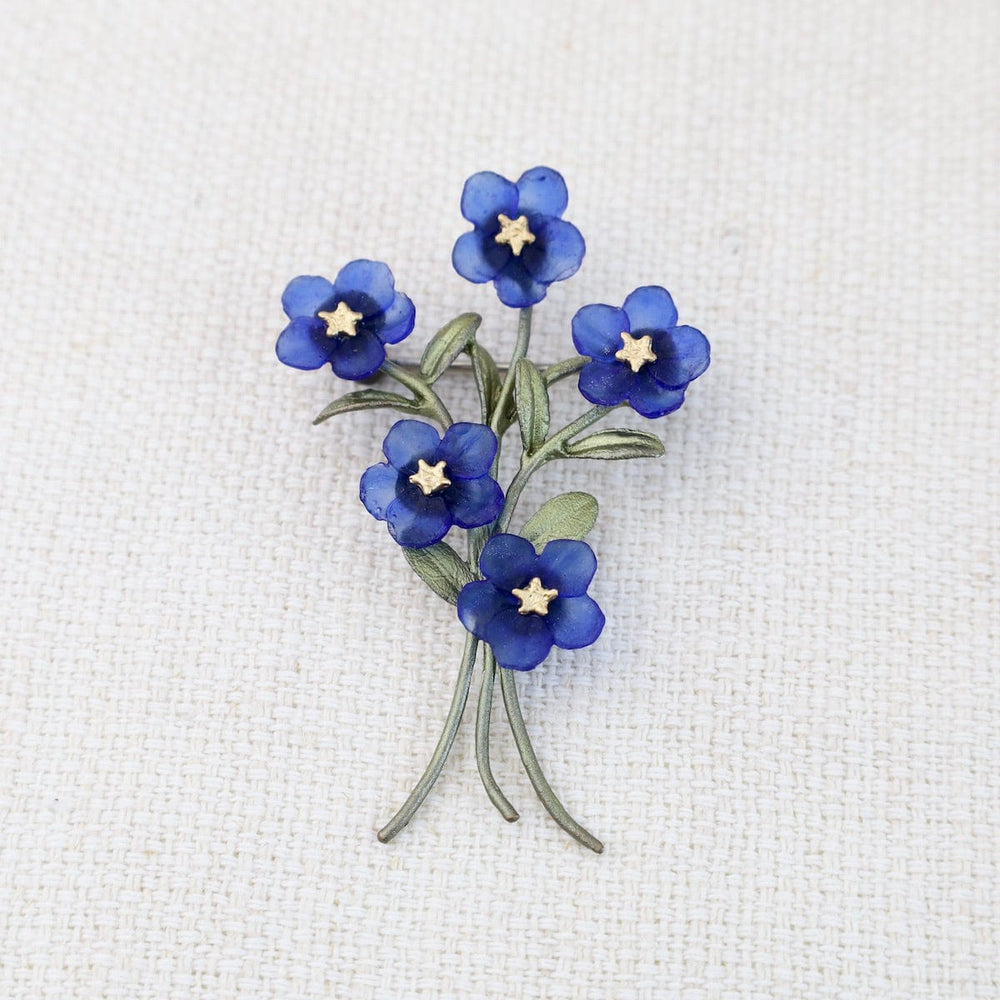 PIN Blue Violet Brooch