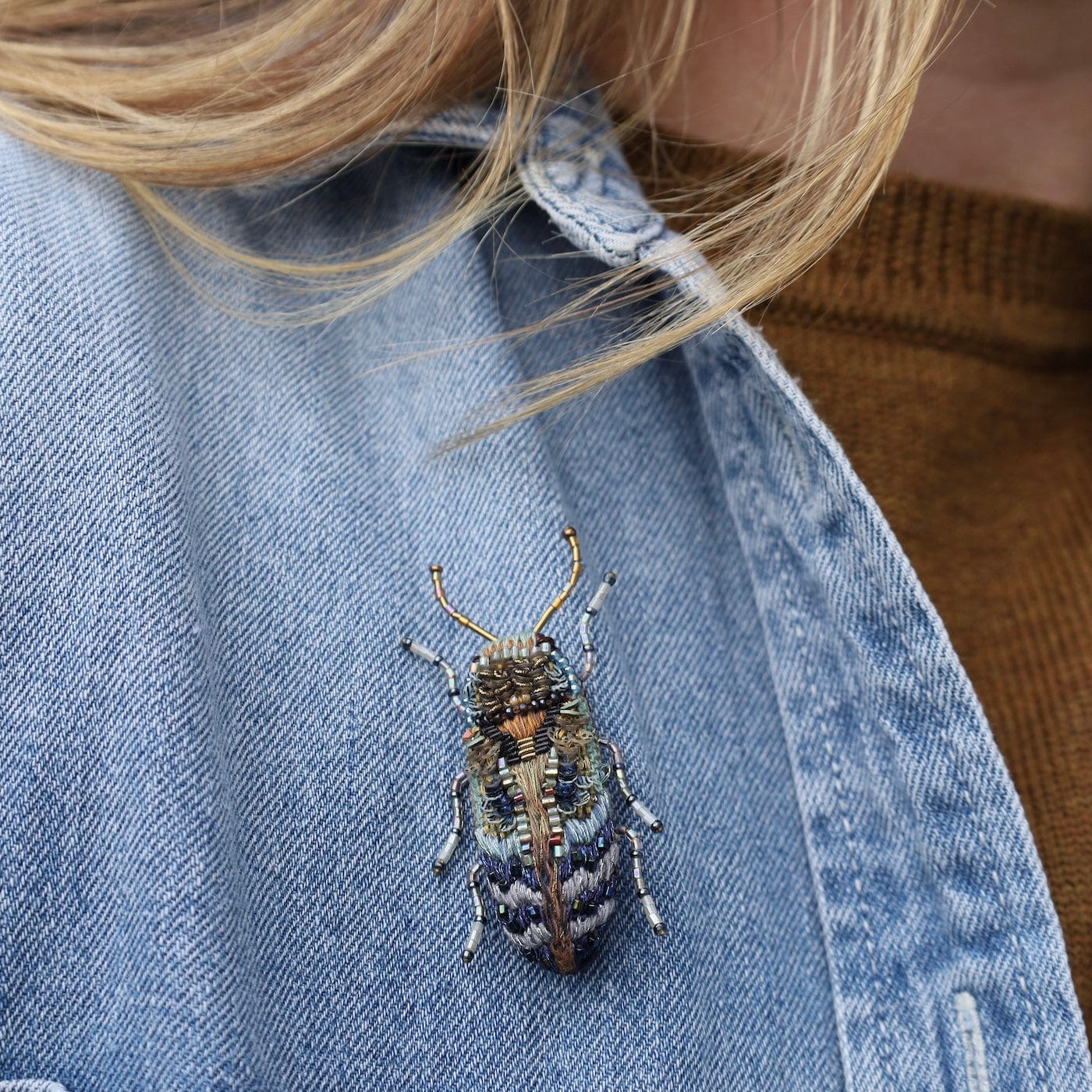 PIN Florentinus Beetle Brooch Pin