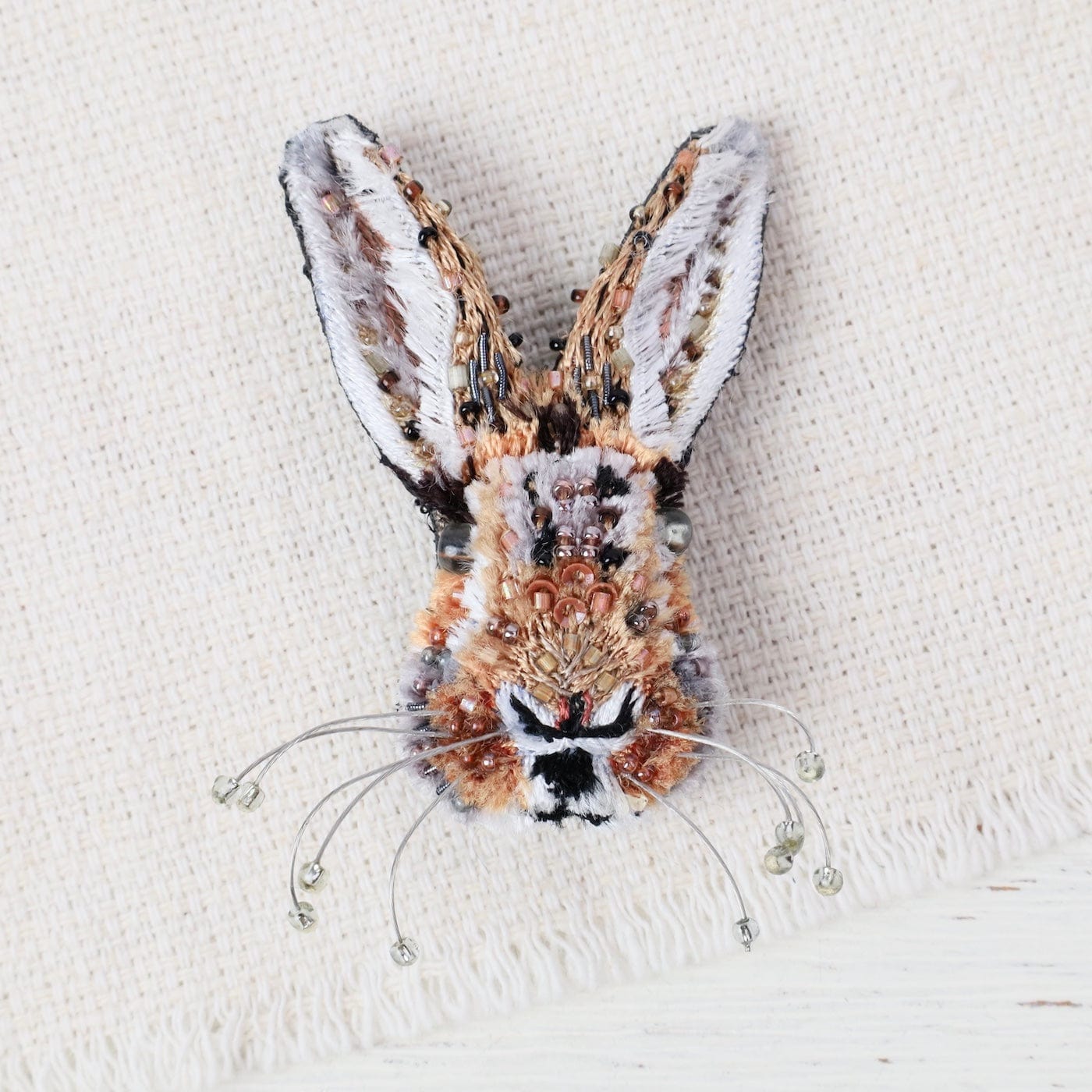 Giant Rabbit Brooch Pin – Dandelion Jewelry