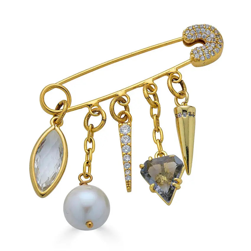 PIN-GPL Charmed Brooch