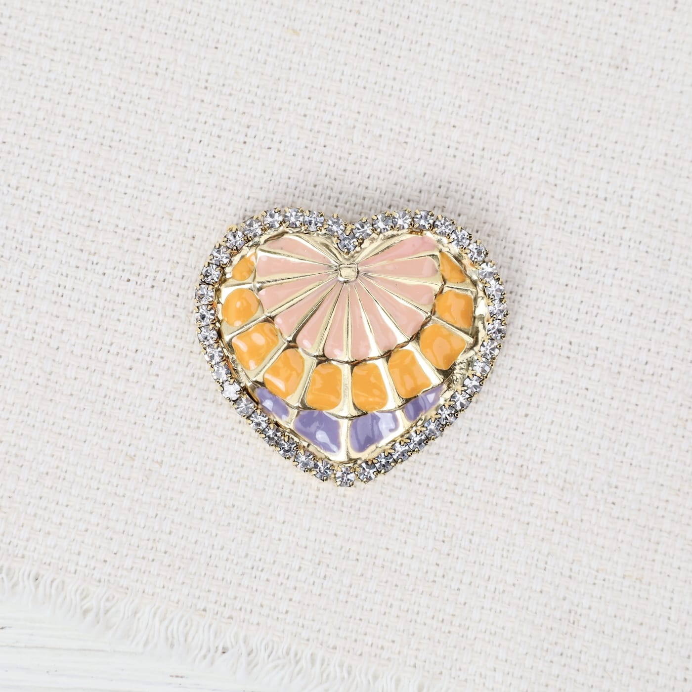 PIN-GPL Ombre Heart Brooch