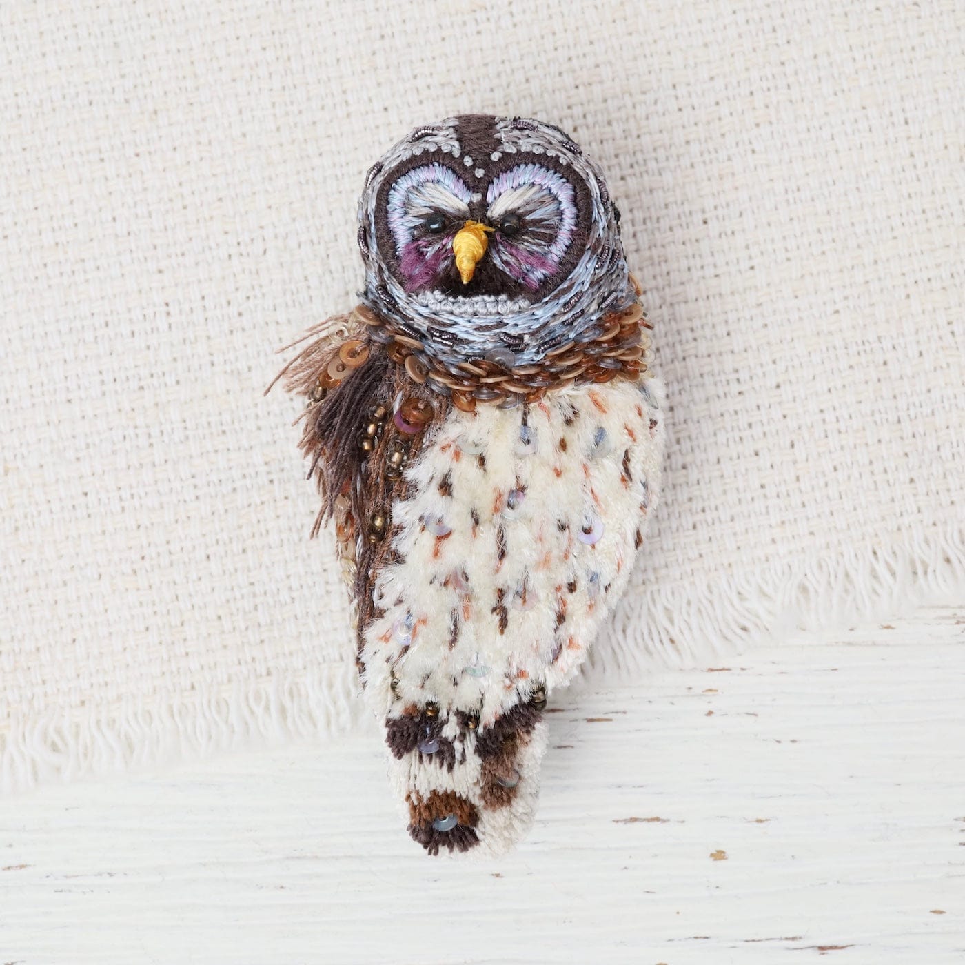 PIN Hoot Owl Brooch Pin