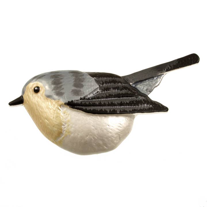 PIN-JM Black Bird Magnetic Brooch