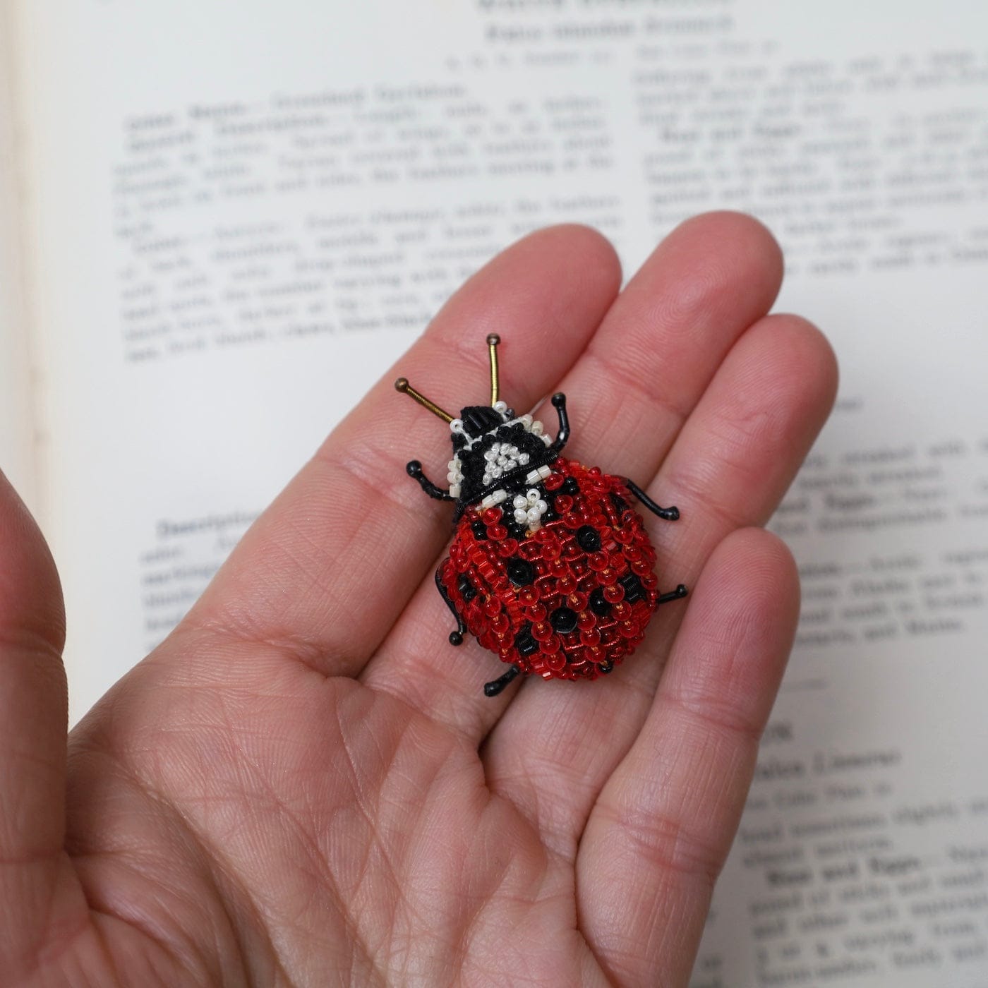PIN Lady Bird Beetle Brooch Pin