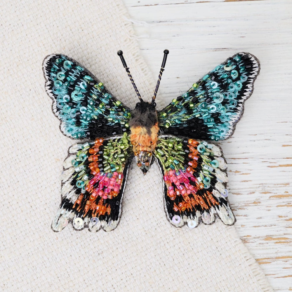 PIN Madagascar Sunset Moth Brooch Pin