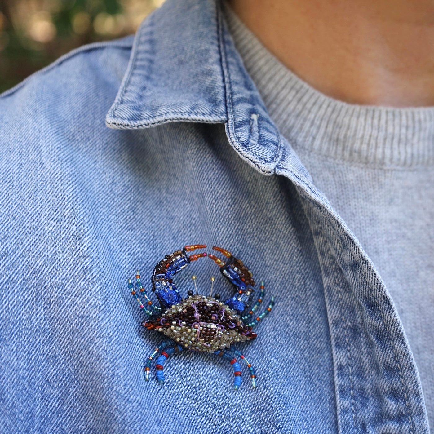 PIN Maryland Crab Brooch Pin