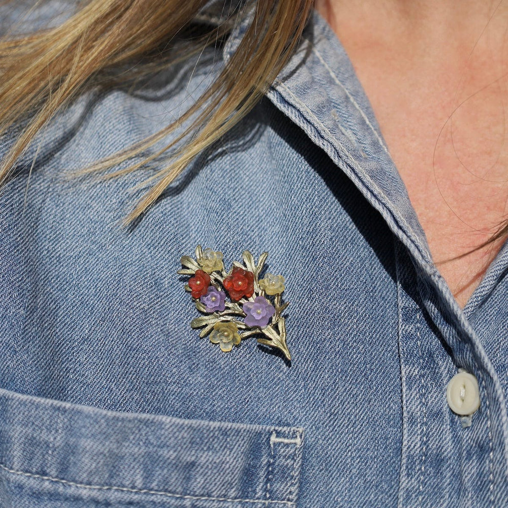 PIN Mums Brooch