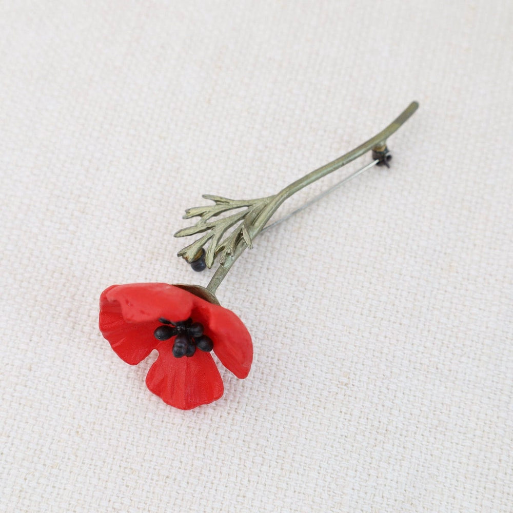 
                  
                    PIN Red Poppy Brooch
                  
                