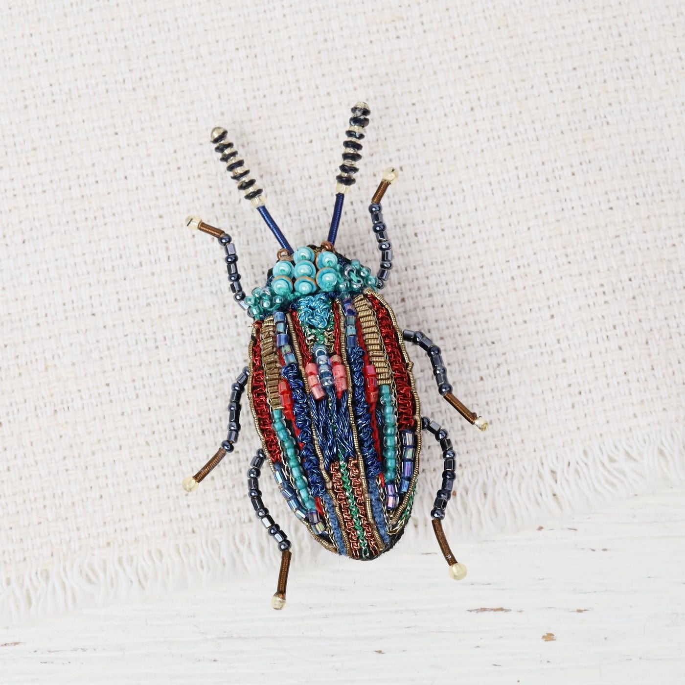 PIN Snowdon Beetle Brooch Pin