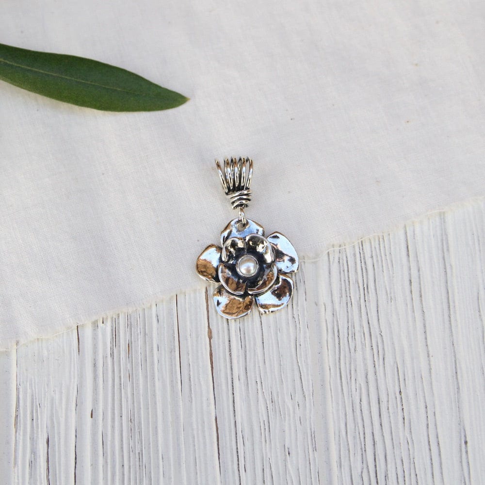 
                      
                        PND Double Dogwood with 5mm Pearl Pendant
                      
                    