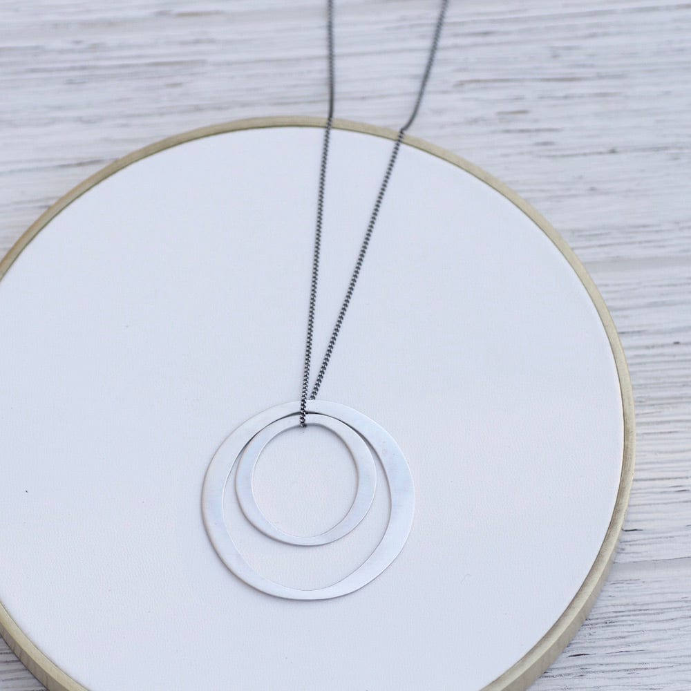 
                      
                        PND Simple Double Circle Necklace
                      
                    