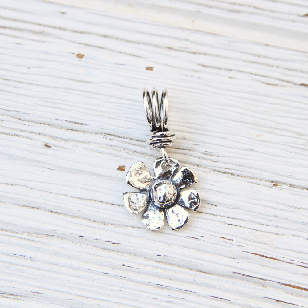 
                      
                        PND Small Flower on Vine Bail Pendant
                      
                    