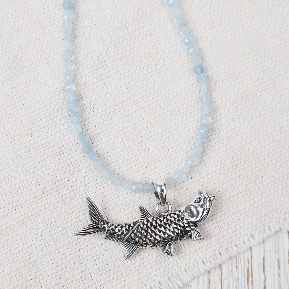 
                  
                    PND Sterling Silver Large Fish Pendant - Pendant Only
                  
                