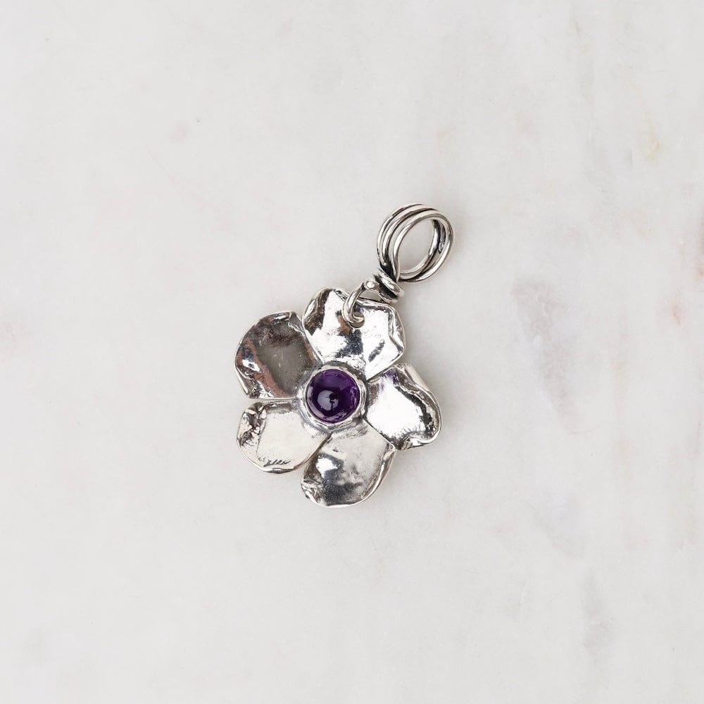 
                      
                        PND Stone Flower Pendant - Amethyst
                      
                    