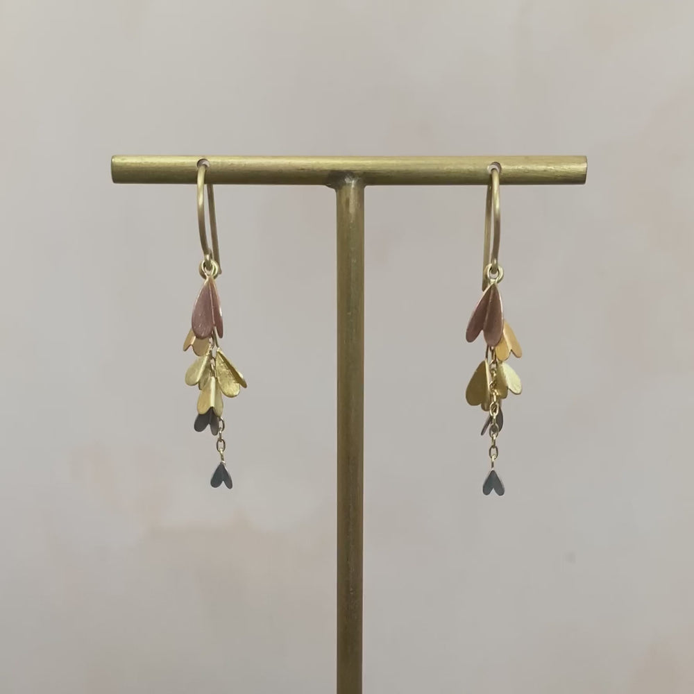 
                  
                    Load and play video in Gallery viewer, Rainbow Tiny Wings Earrings
                  
                