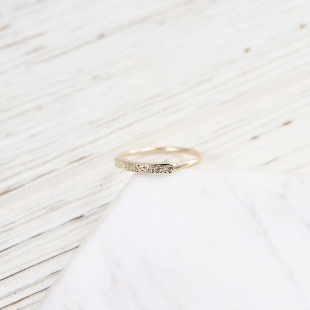 
                      
                        RNG-14K 14K Diamond Dusted Narrow Ring
                      
                    