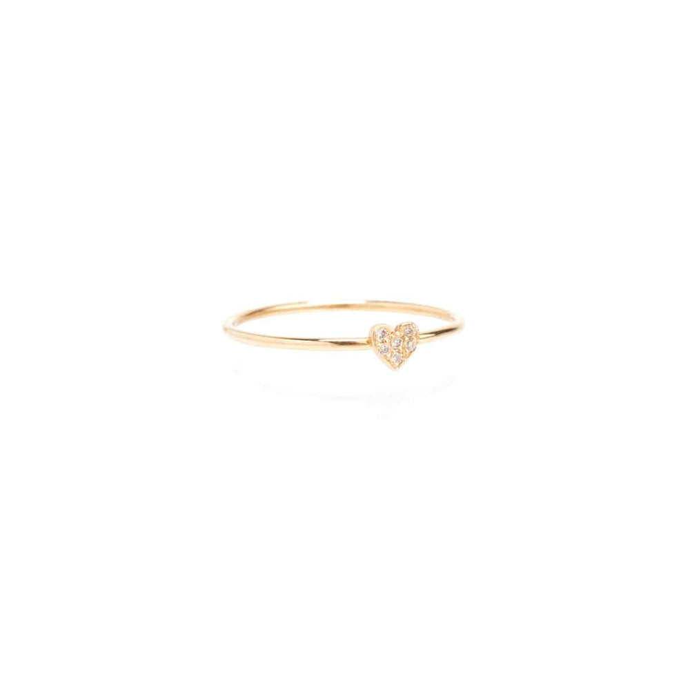 
                      
                        RNG-14K 14K Itty Bitty Pave Heart Ring
                      
                    