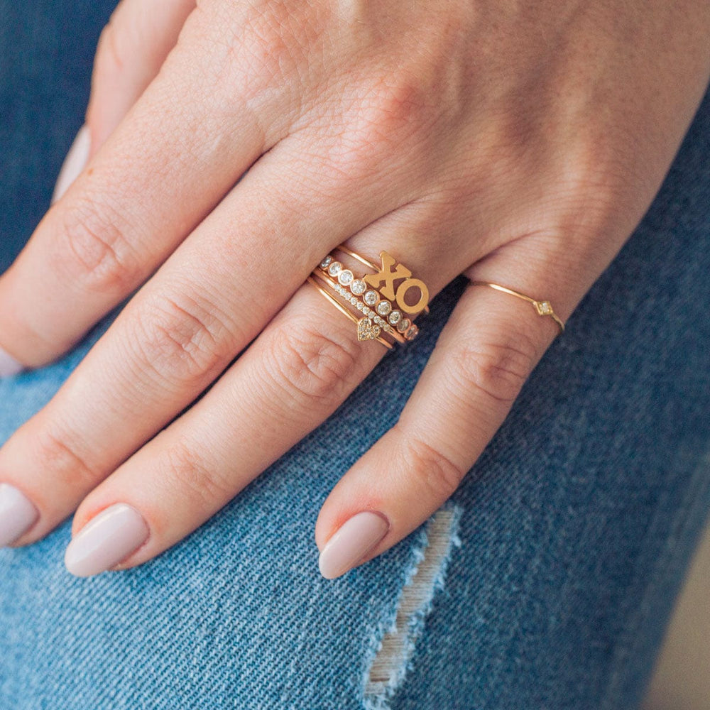 
                      
                        RNG-14K 14K Itty Bitty Pave Heart Ring
                      
                    