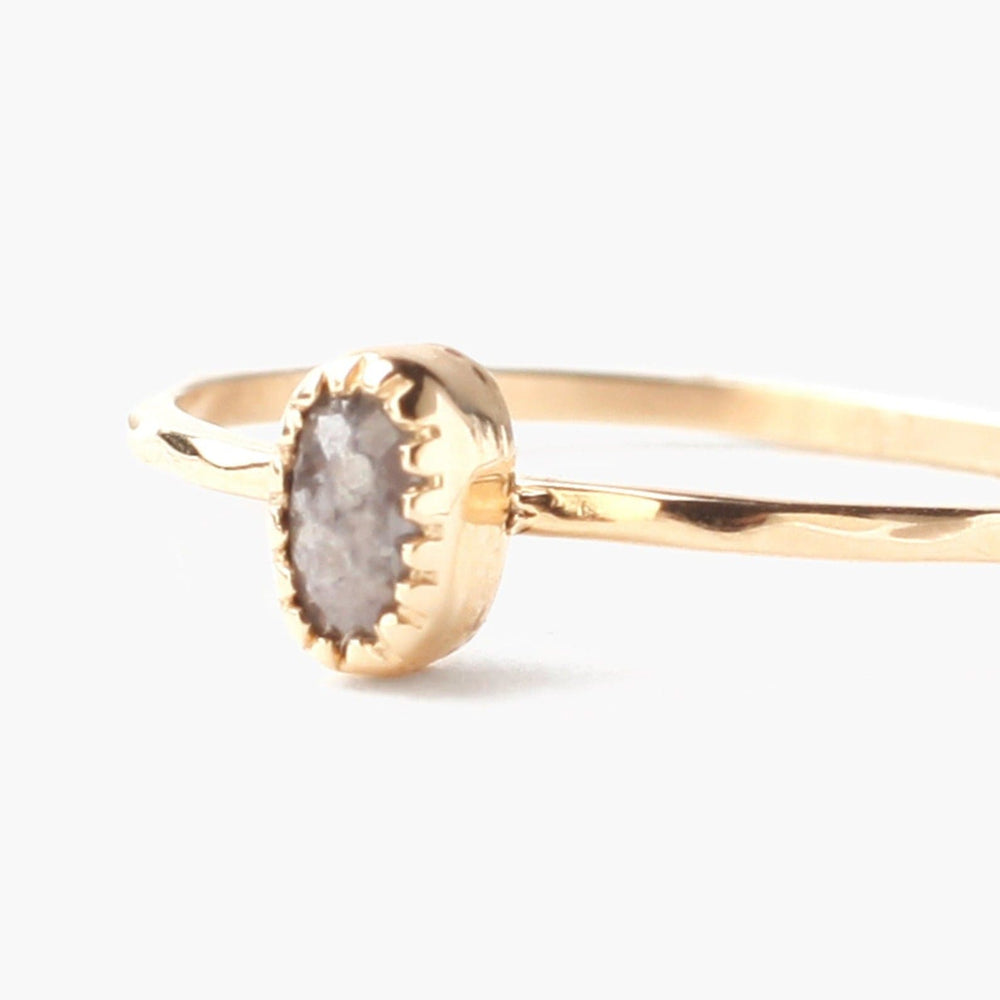 
                      
                        RNG-14K 14k Ring with Small Grey Diamond
                      
                    