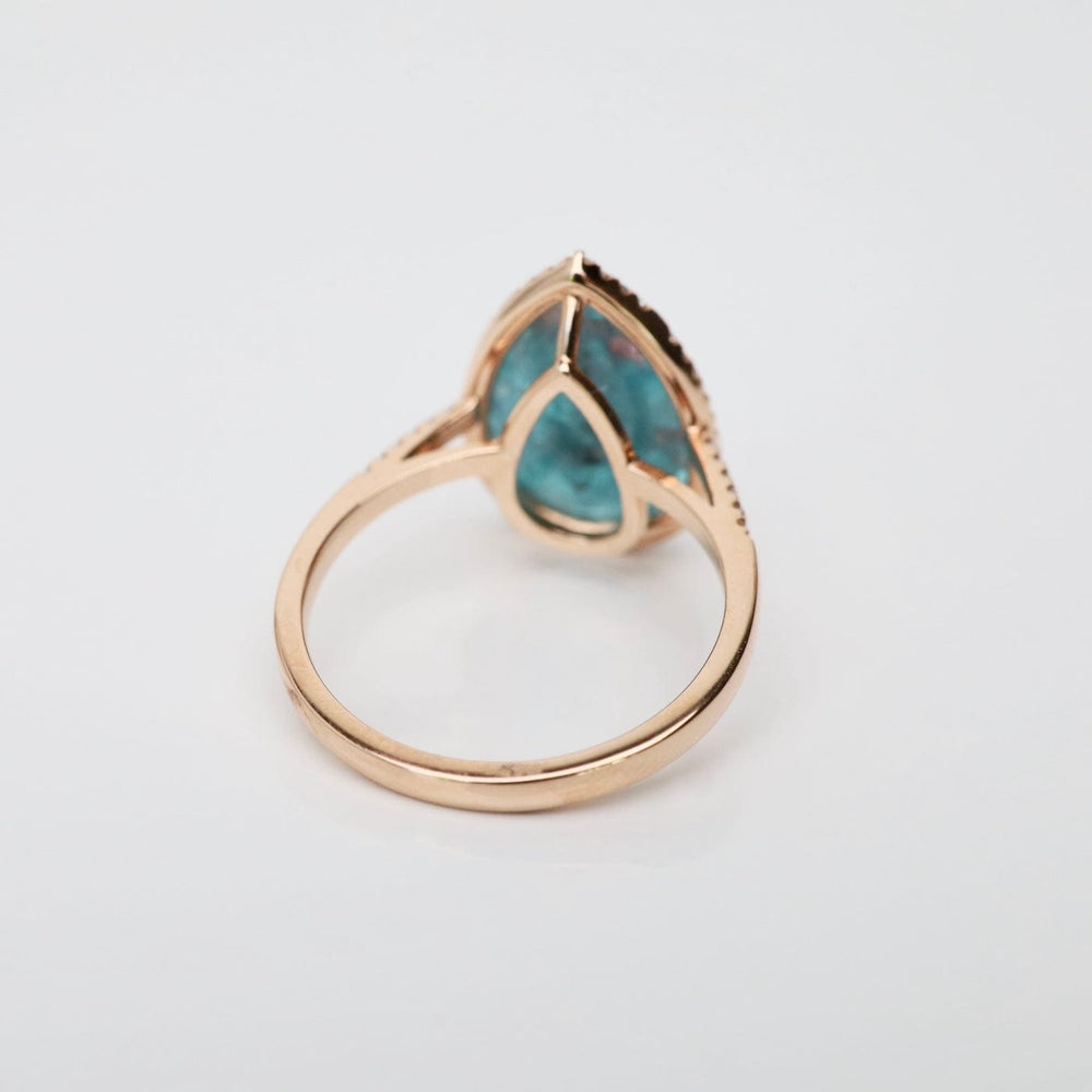 
                  
                    RNG-14K 14k Rose Gold Paraiba Tourmaline Ring
                  
                