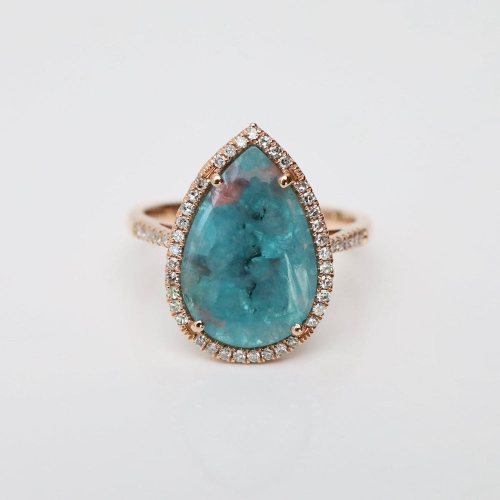 
                  
                    RNG-14K 14k Rose Gold Paraiba Tourmaline Ring
                  
                