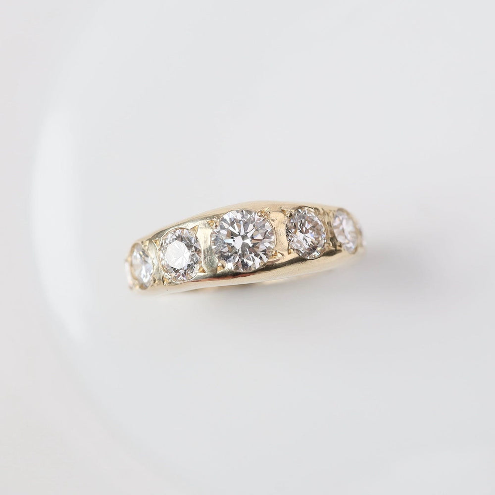 
                  
                    RNG-14K 9 Stone Lab Grown Diamond Band Size 7.5  2.49 tcw
                  
                