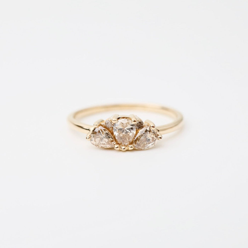 
                      
                        RNG-14K Champagne Diamond Ava Ring
                      
                    