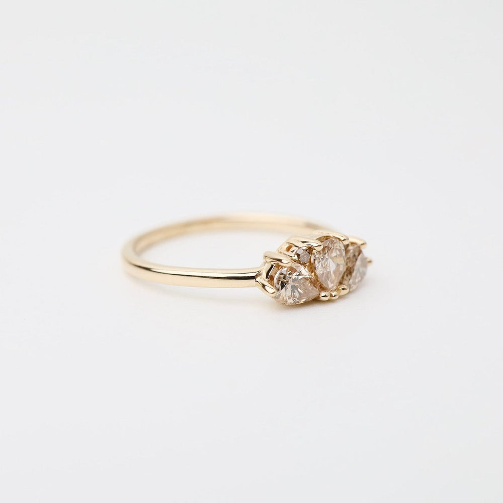 
                      
                        RNG-14K Champagne Diamond Ava Ring
                      
                    