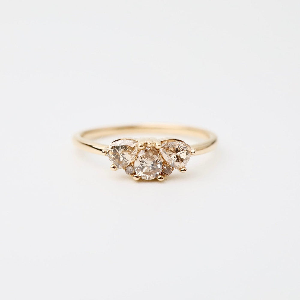 
                      
                        RNG-14K Champagne Diamond Ava Ring
                      
                    