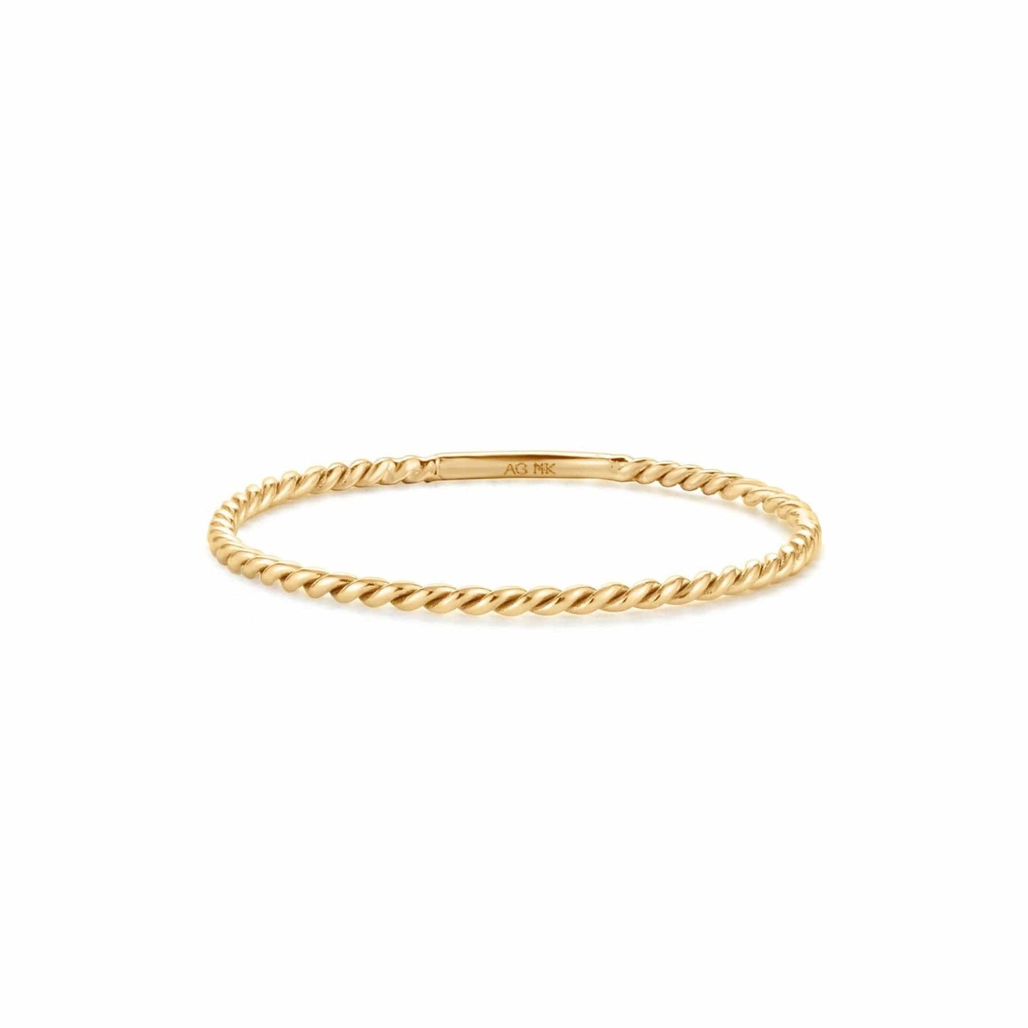 RNG-14K Infinity Twist Band Ring