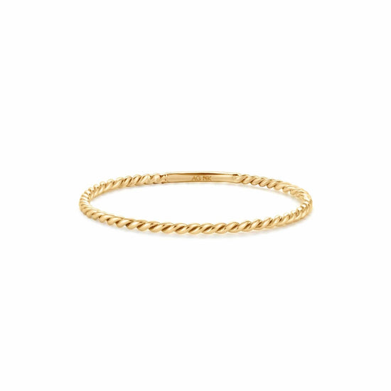 RNG-14K Infinity Twist Band Ring