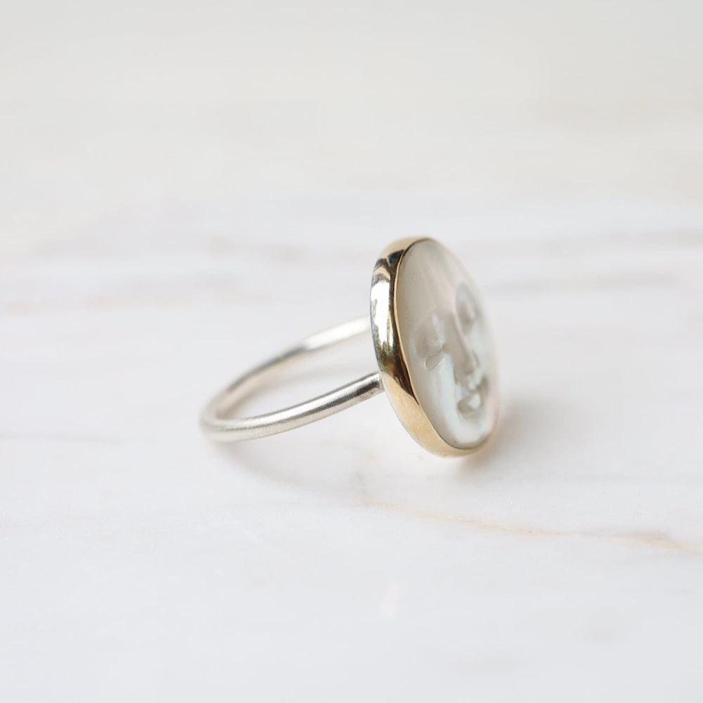 
                      
                        RNG-14K Lunarian Ring - Mother of Pearl
                      
                    