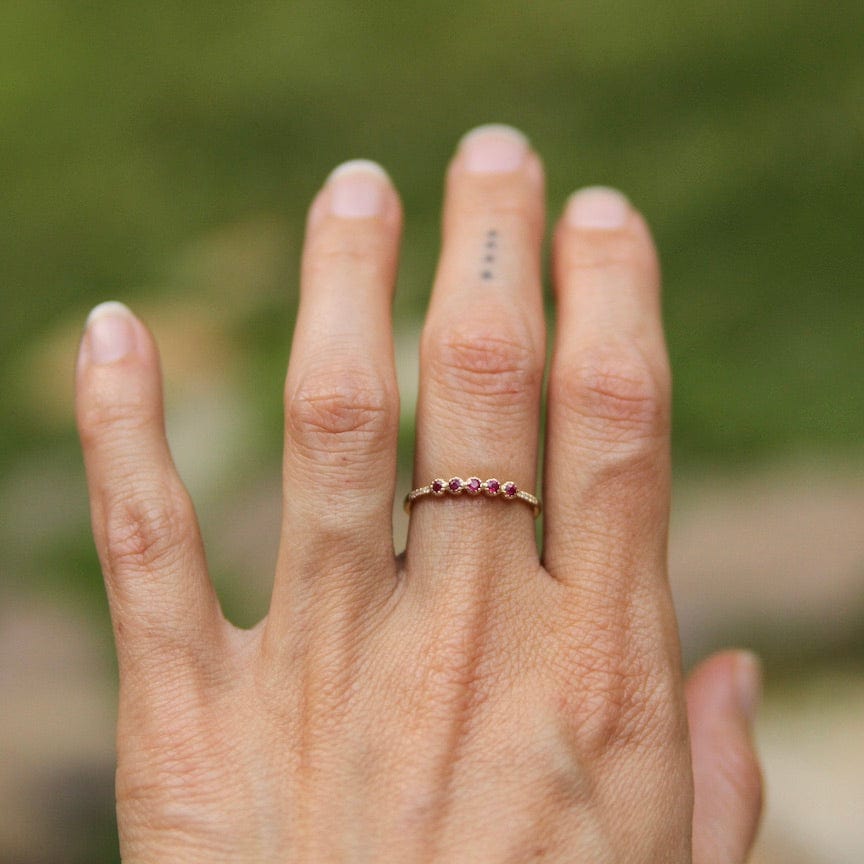 
                      
                        RNG-14K Rose Cut Ruby Ring
                      
                    