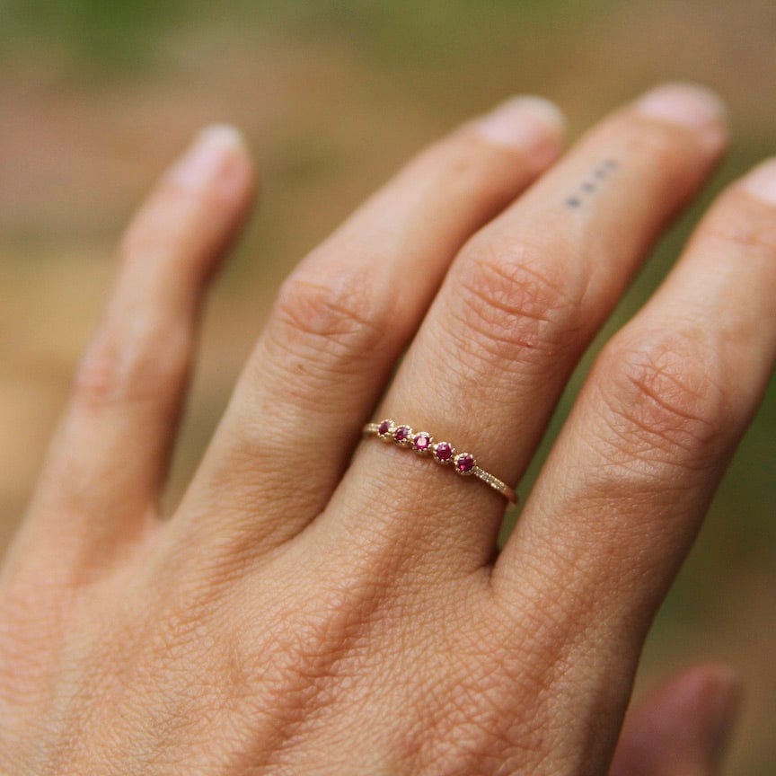 
                      
                        RNG-14K Rose Cut Ruby Ring
                      
                    