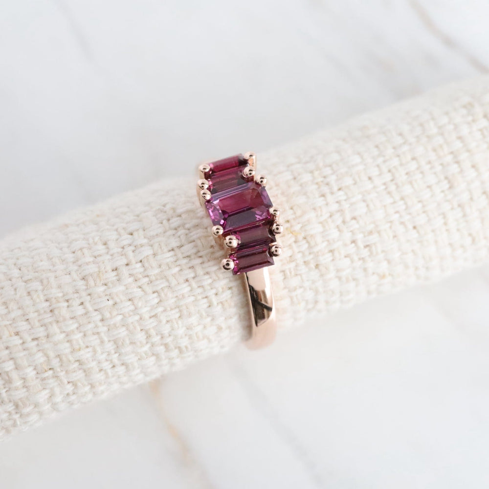 
                  
                    RNG-14K Rose Gold Rhodolite Garnet Ring
                  
                