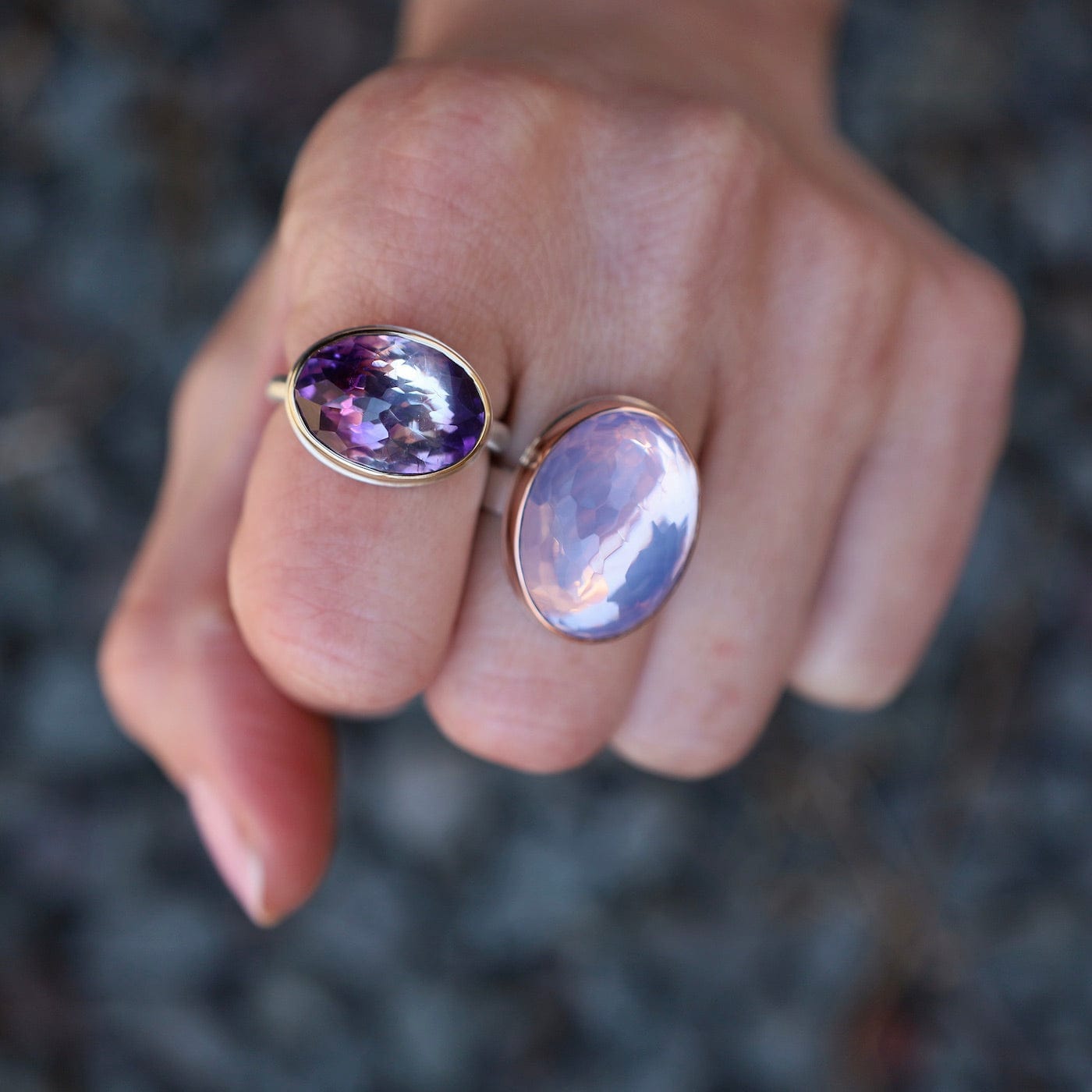 Moroccan deals amethyst ring