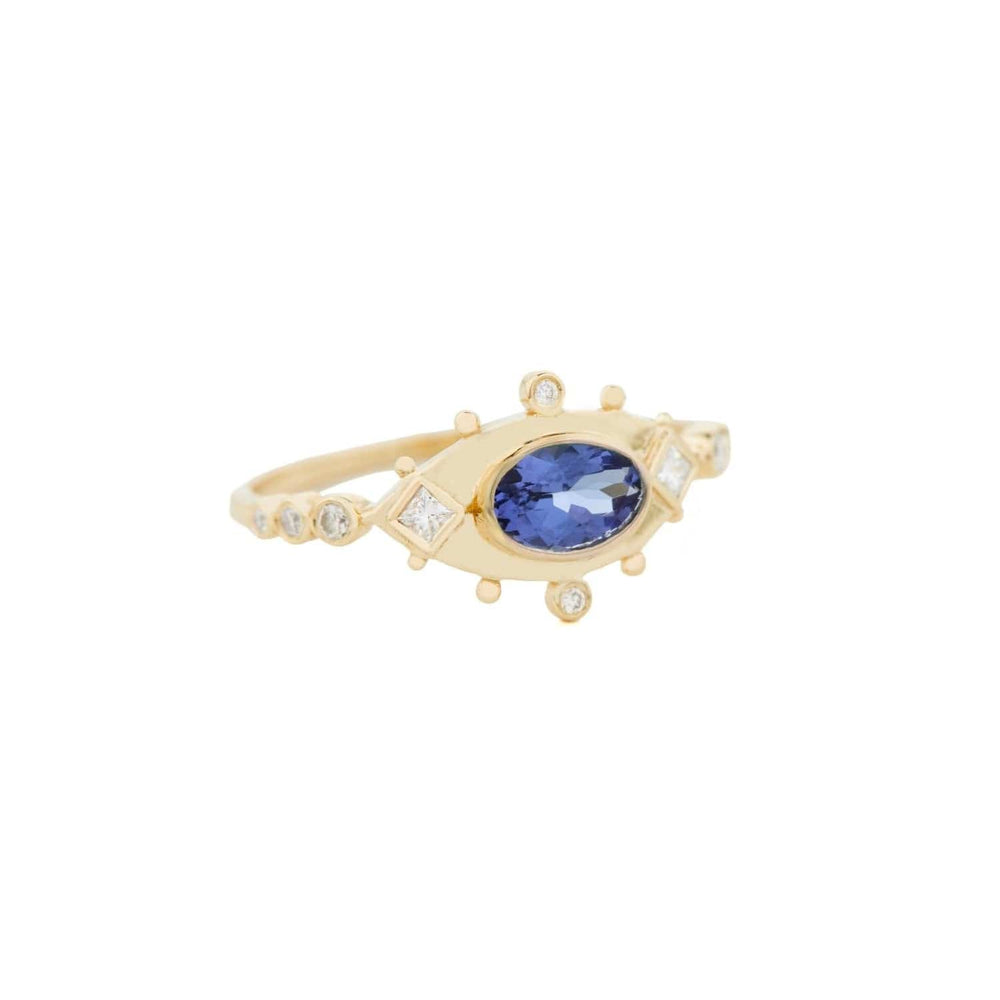 
                      
                        RNG-14K Tanzanite & Diamonds Eye Ring
                      
                    